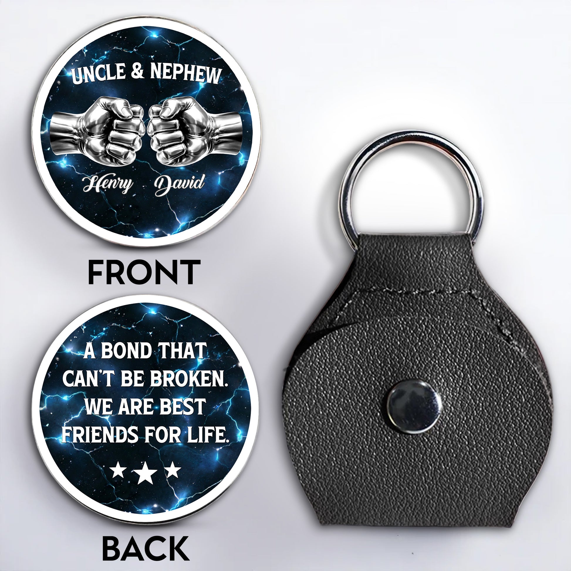 Uncle & Nephew A Bond That Can't Be Broken Fist Bump