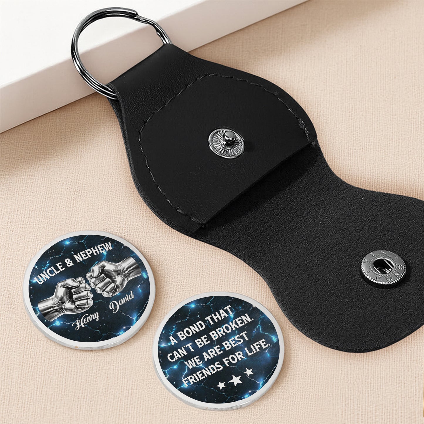 Uncle & Nephew A Bond That Can't Be Broken Fist Bump