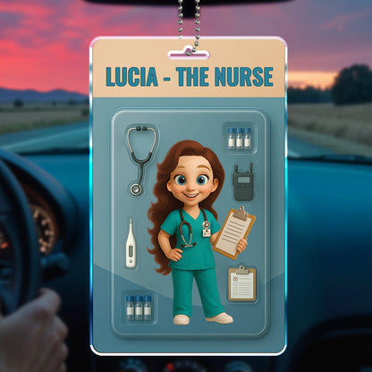 Lucia, The Nurse, Featuring Nurse and Medical Tools