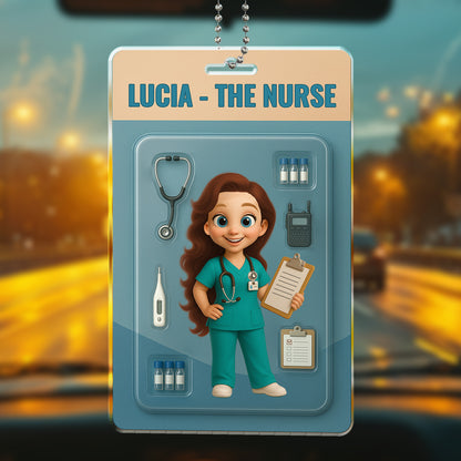Lucia, The Nurse, Featuring Nurse and Medical Tools