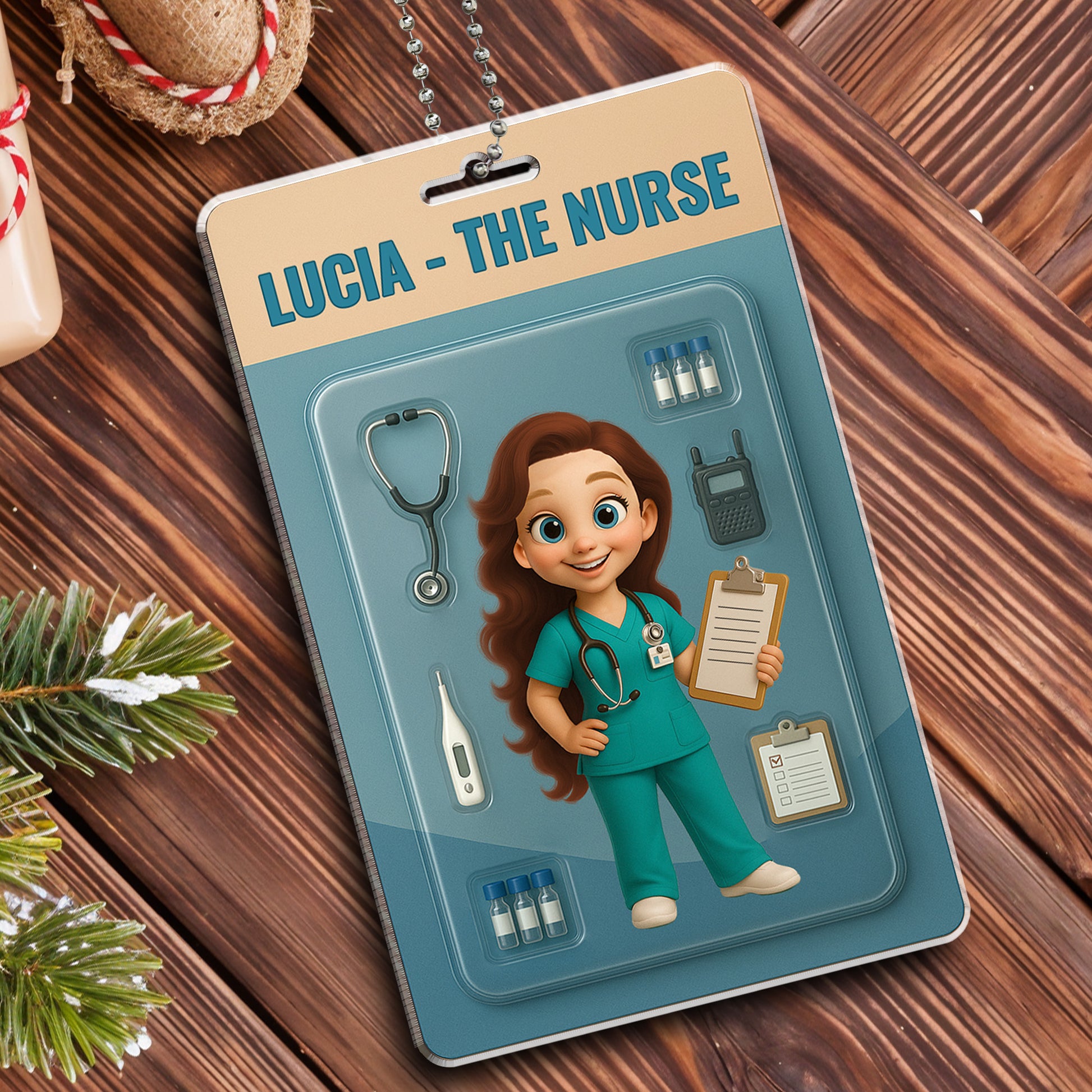 Lucia, The Nurse, Featuring Nurse and Medical Tools