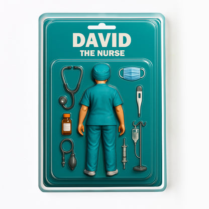 David The Nurse, Stethoscope and Medical Tools