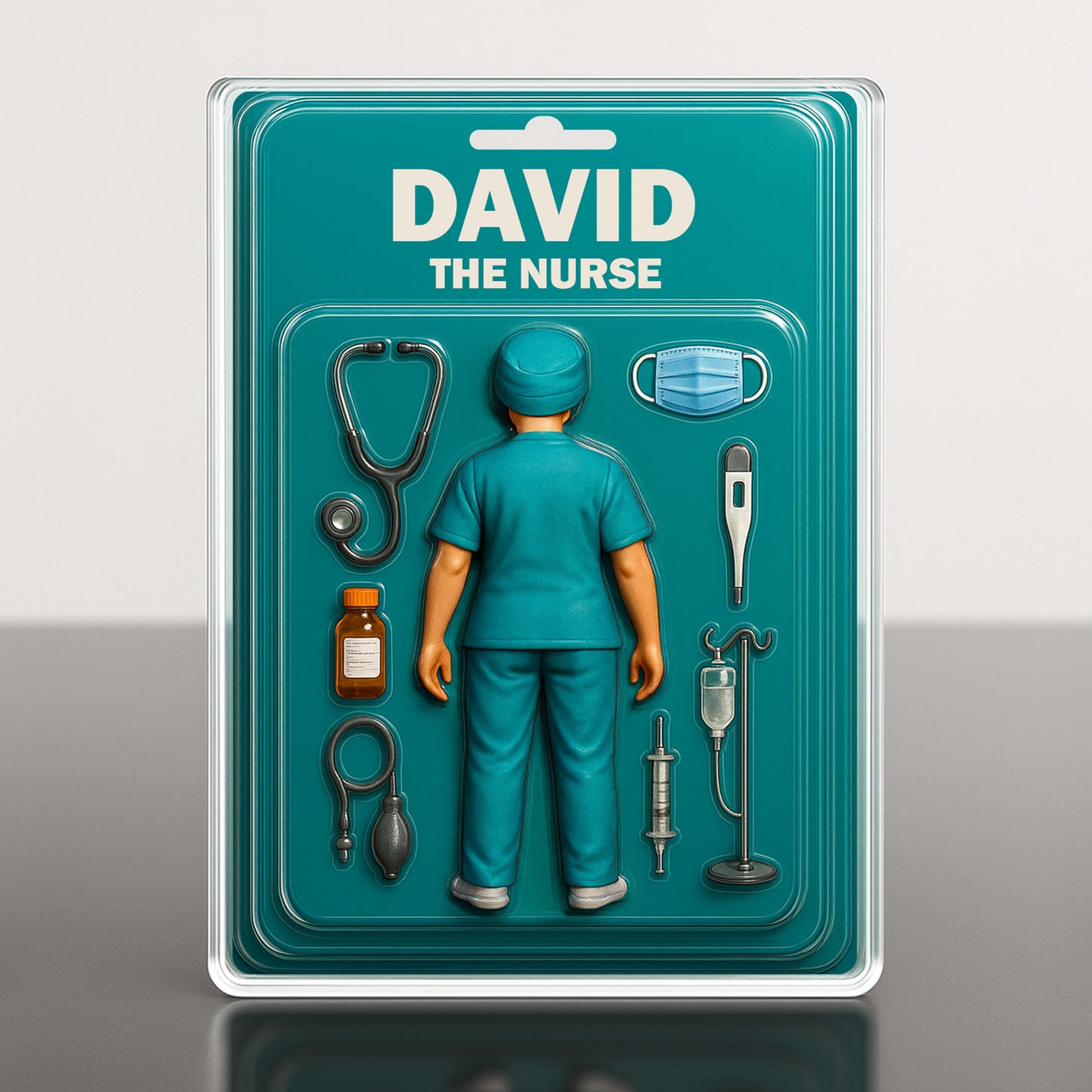 David The Nurse, Stethoscope and Medical Tools