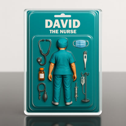 David The Nurse, Stethoscope and Medical Tools