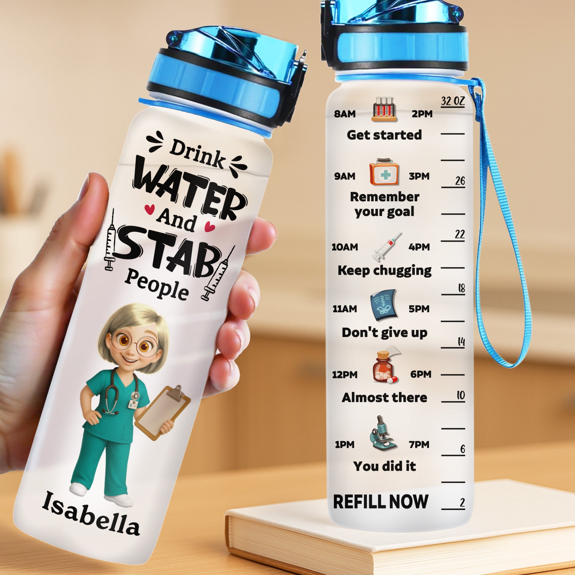 Drink Water And Stab People Nurse Theme