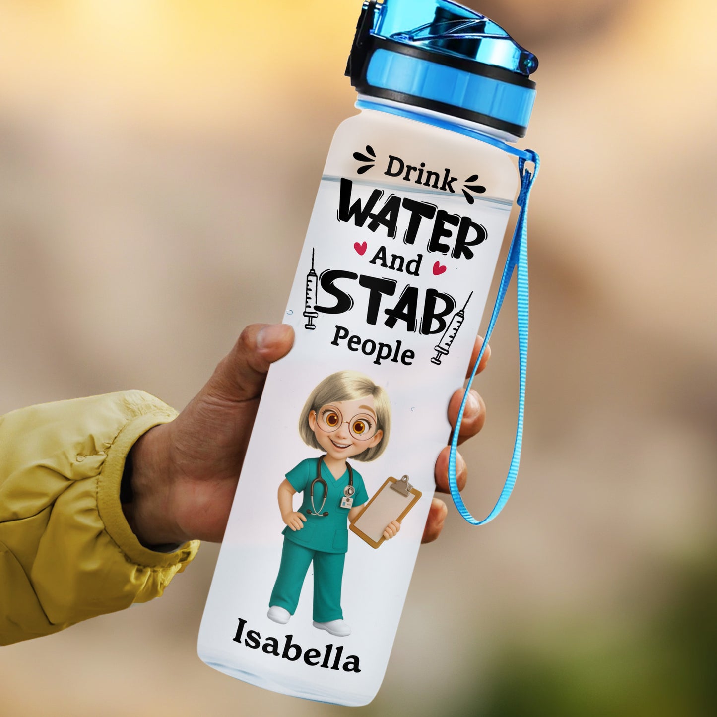 Drink Water And Stab People Nurse Theme