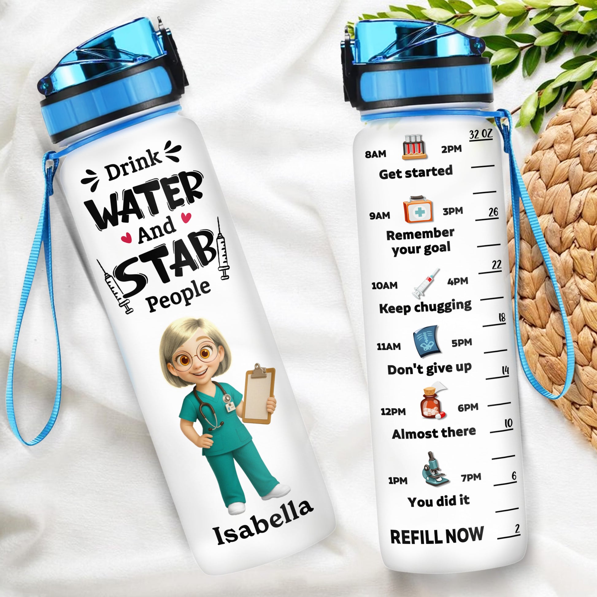 Drink Water And Stab People Nurse Theme