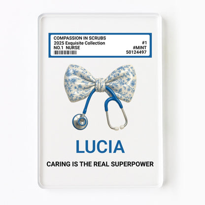 Caring Is The Real Superpower, Stethoscope and Bow