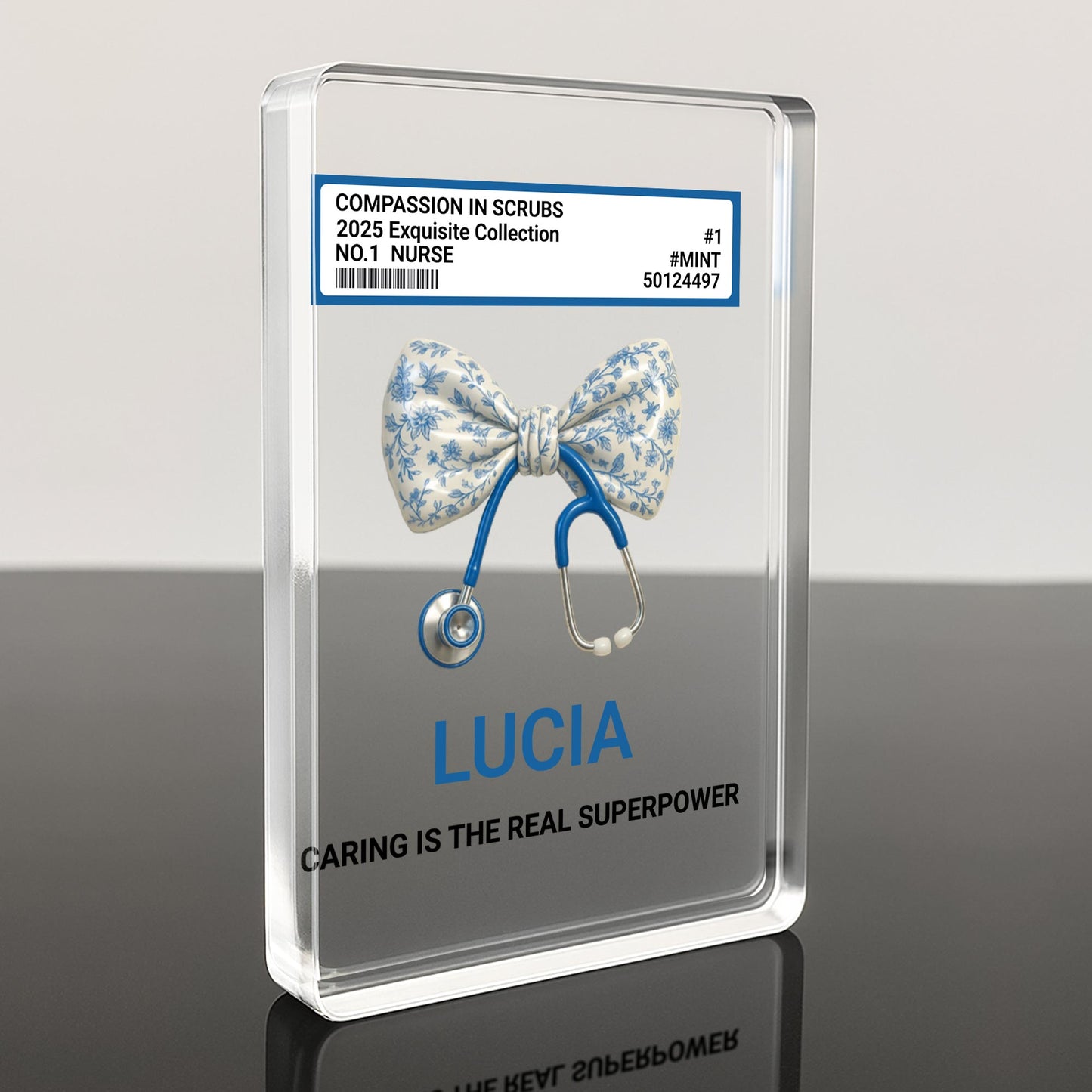 Caring Is The Real Superpower, Stethoscope and Bow