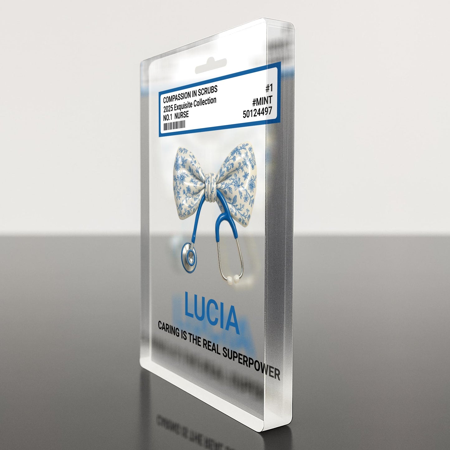 Caring Is The Real Superpower, Stethoscope and Bow