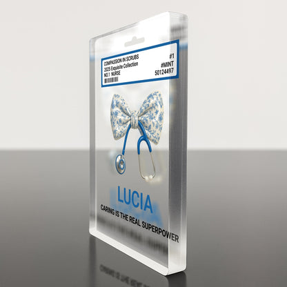 Caring Is The Real Superpower, Stethoscope and Bow