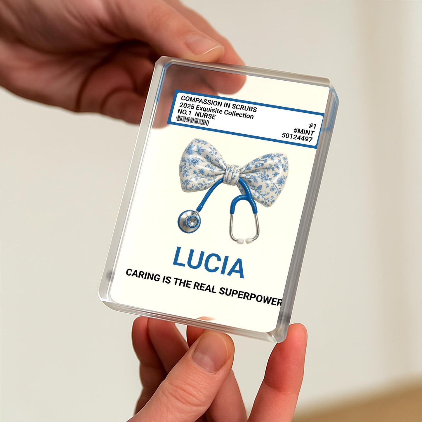 Caring Is The Real Superpower, Stethoscope and Bow