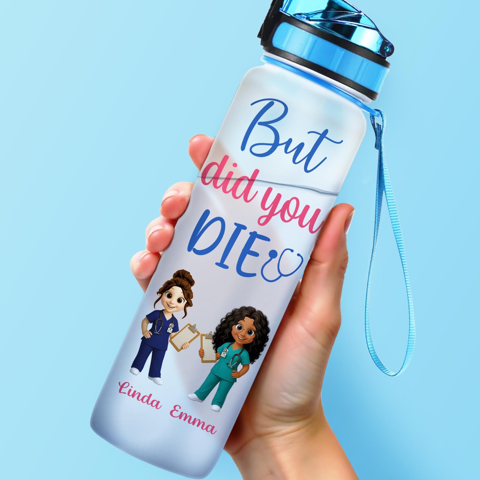 But Did You Die, Cartoon Nurse Characters