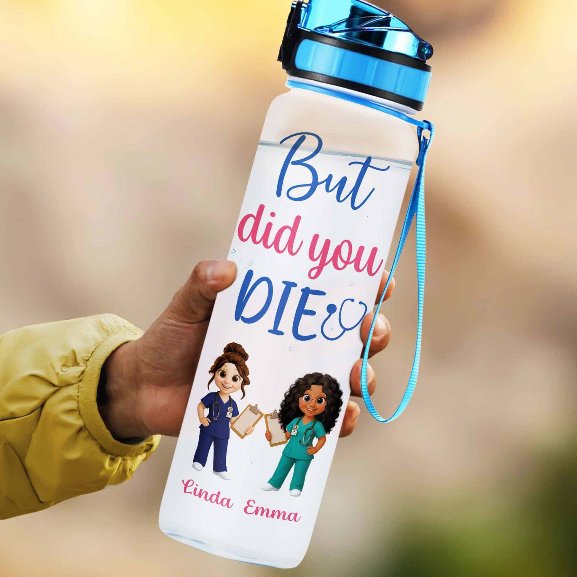 But Did You Die, Cartoon Nurse Characters