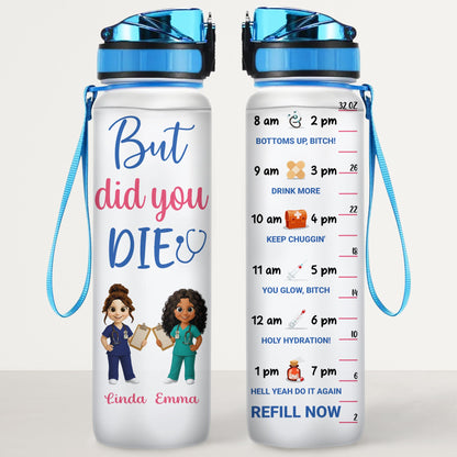 But Did You Die, Cartoon Nurse Characters