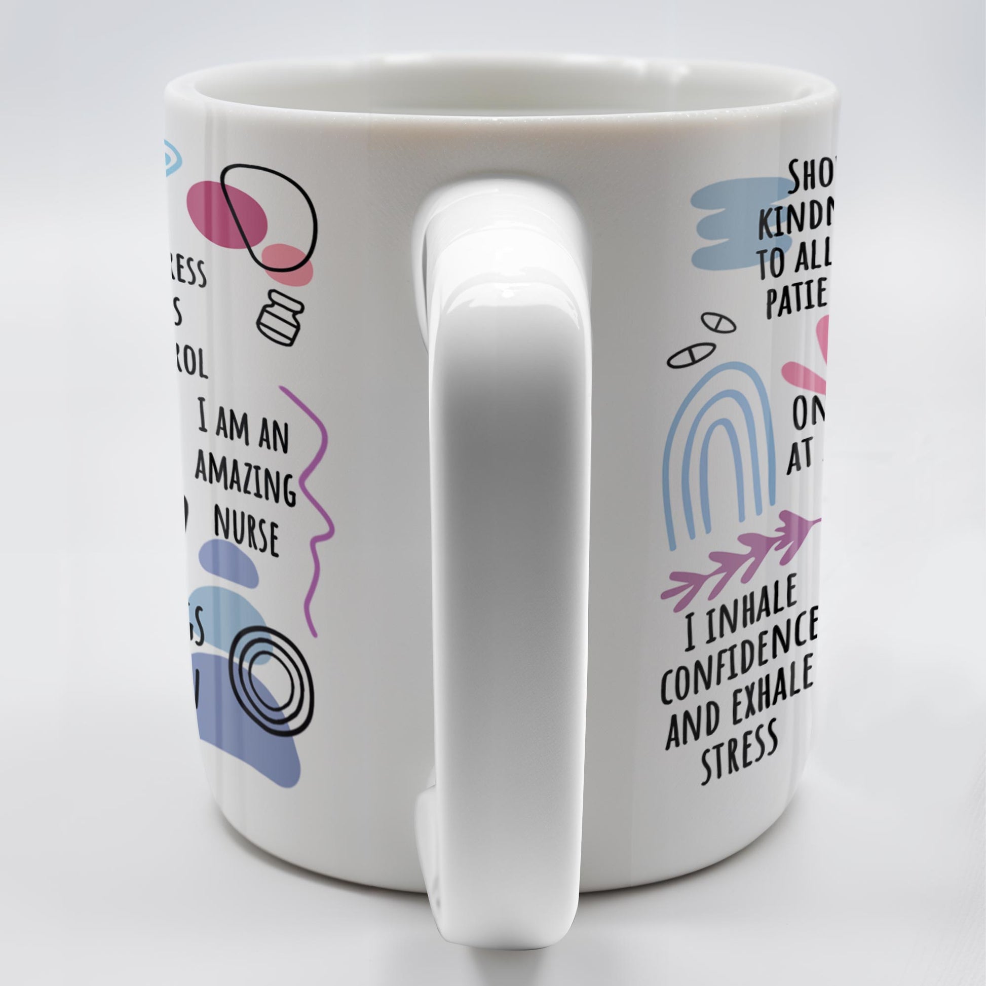 How Nurses Heal: One Step At A Time, Daily Nurse Reminders, Stethoscope, Capsule