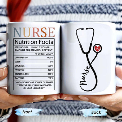 Nurse, Stethoscope and Heartbeat