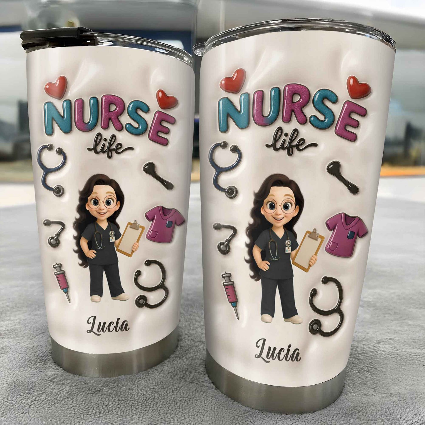 Nurse Life, Nurse And Medical Symbols