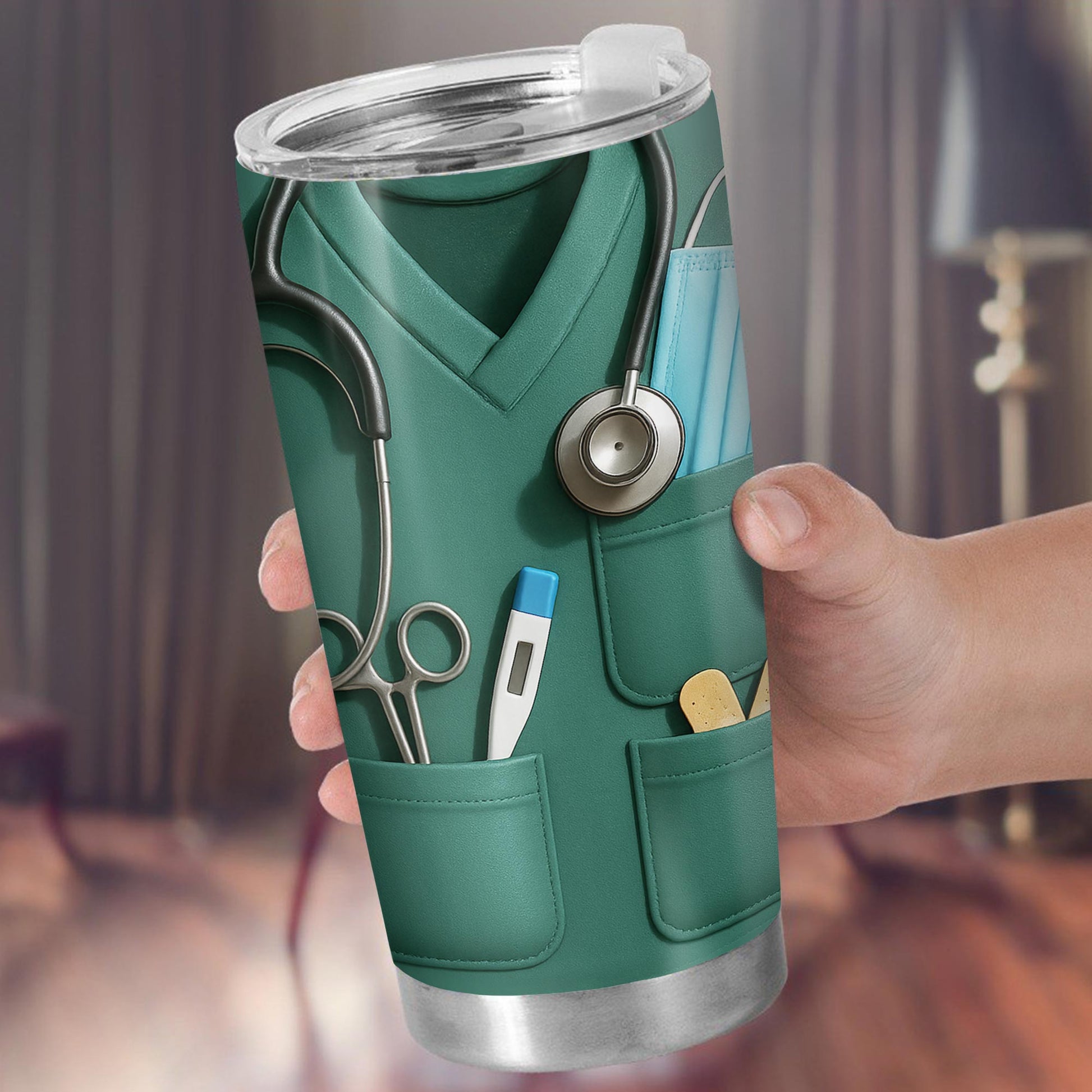 Celebrate Everyday Heroes, Medical Scrubs and Stethoscope