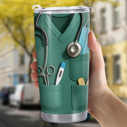 Celebrate Everyday Heroes, Medical Scrubs and Stethoscope