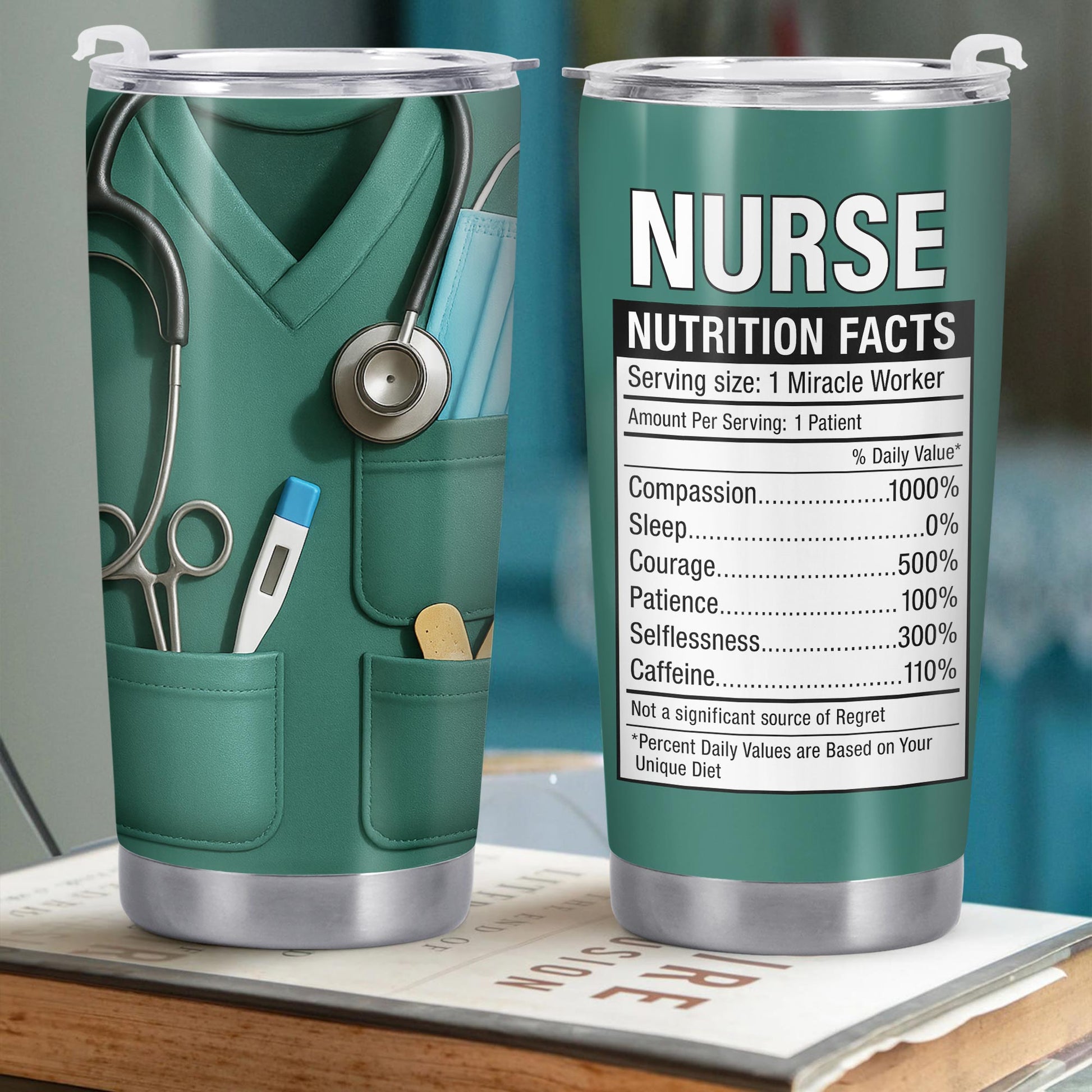 Celebrate Everyday Heroes, Medical Scrubs and Stethoscope