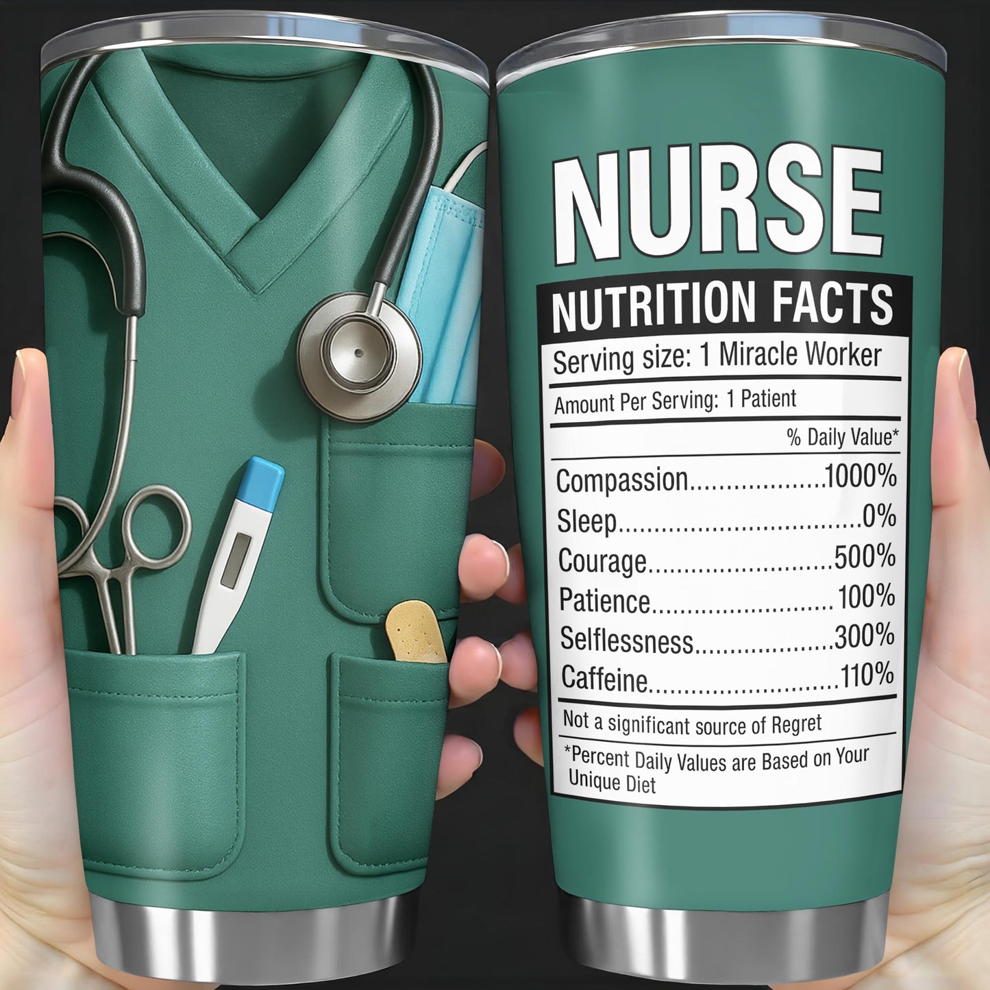 Celebrate Everyday Heroes, Medical Scrubs and Stethoscope