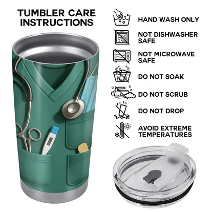 Celebrate Everyday Heroes, Medical Scrubs and Stethoscope