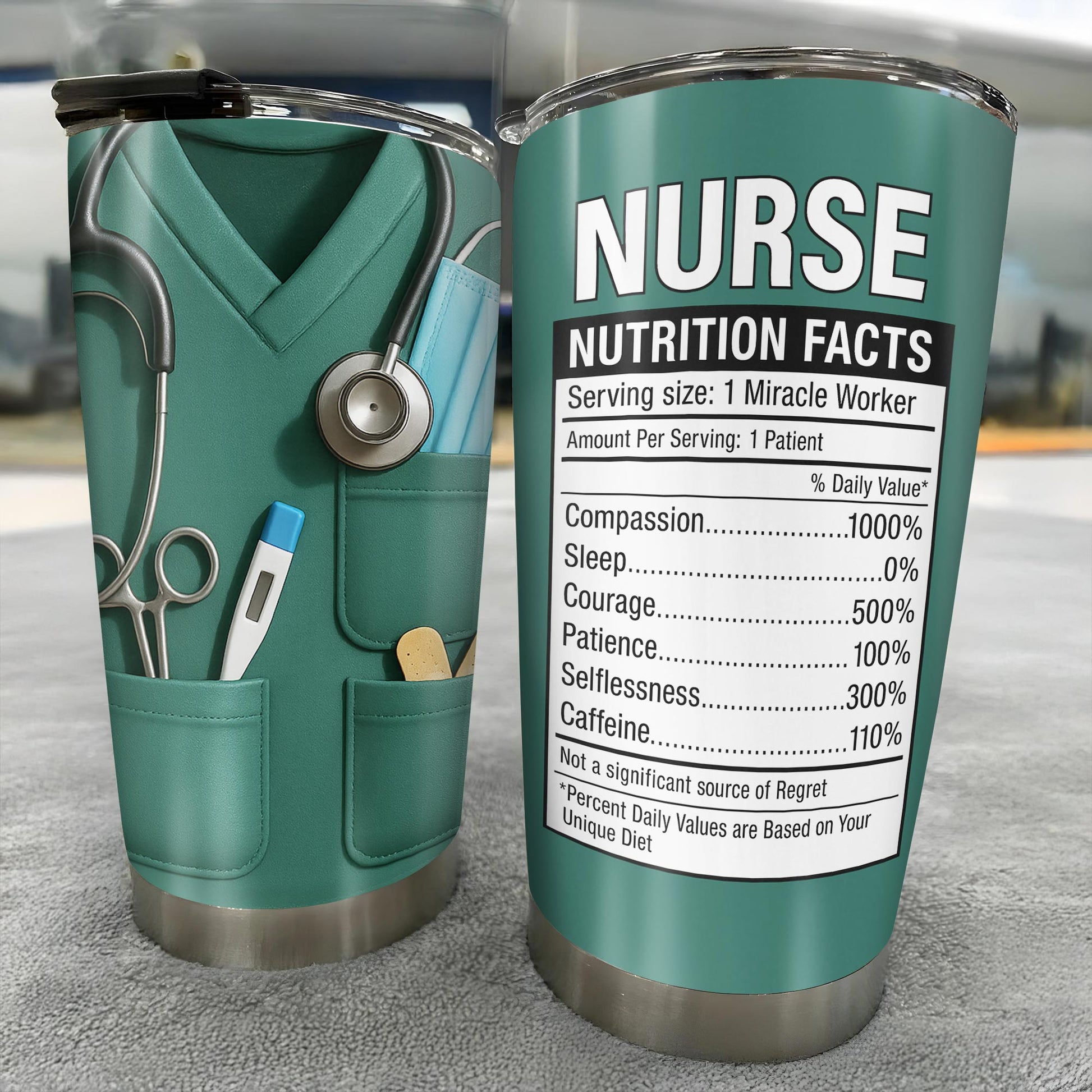 Celebrate Everyday Heroes, Medical Scrubs and Stethoscope