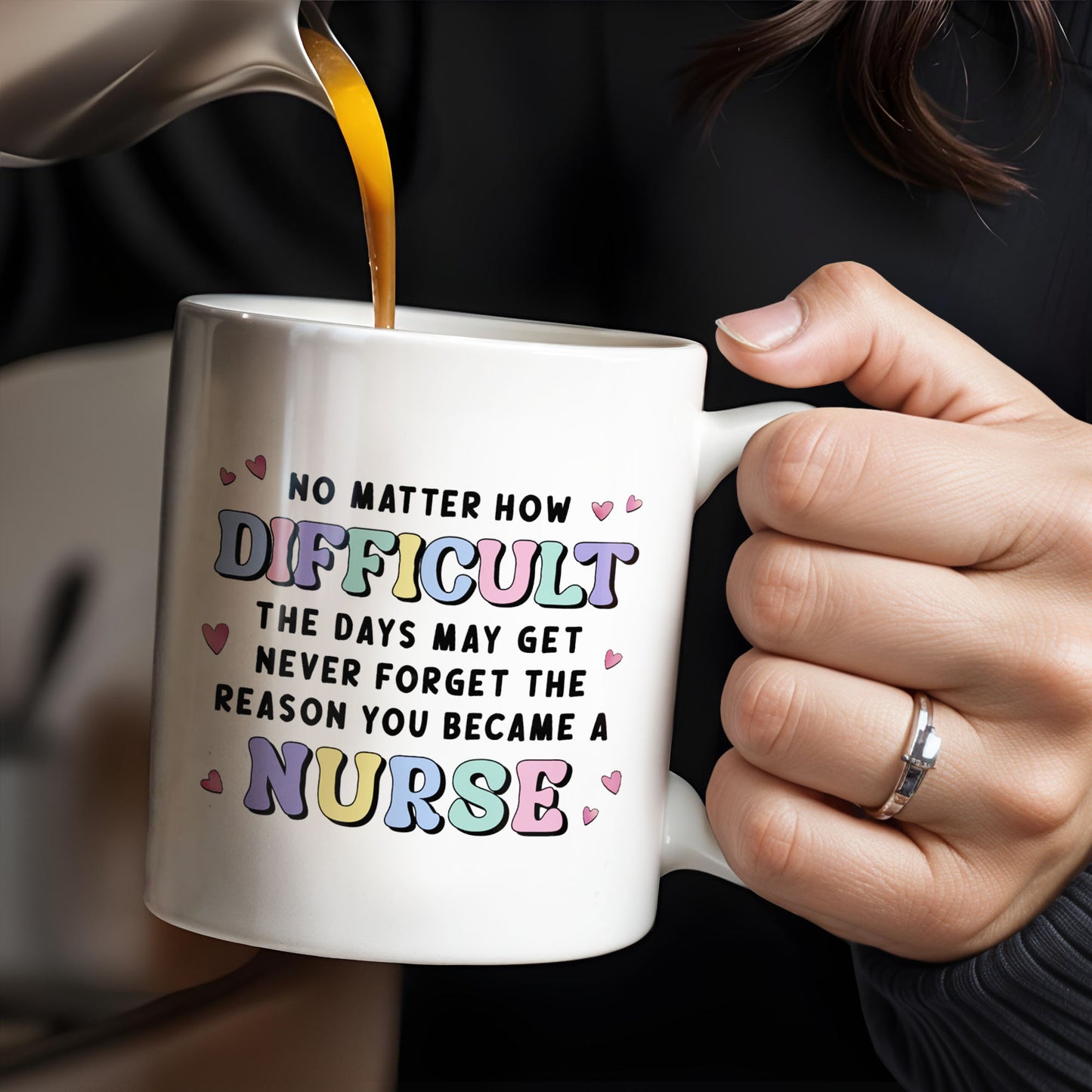 No Matter How Difficult The Days May Get, Nurse And Medical Symbols