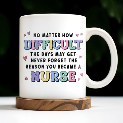 No Matter How Difficult The Days May Get, Nurse And Medical Symbols