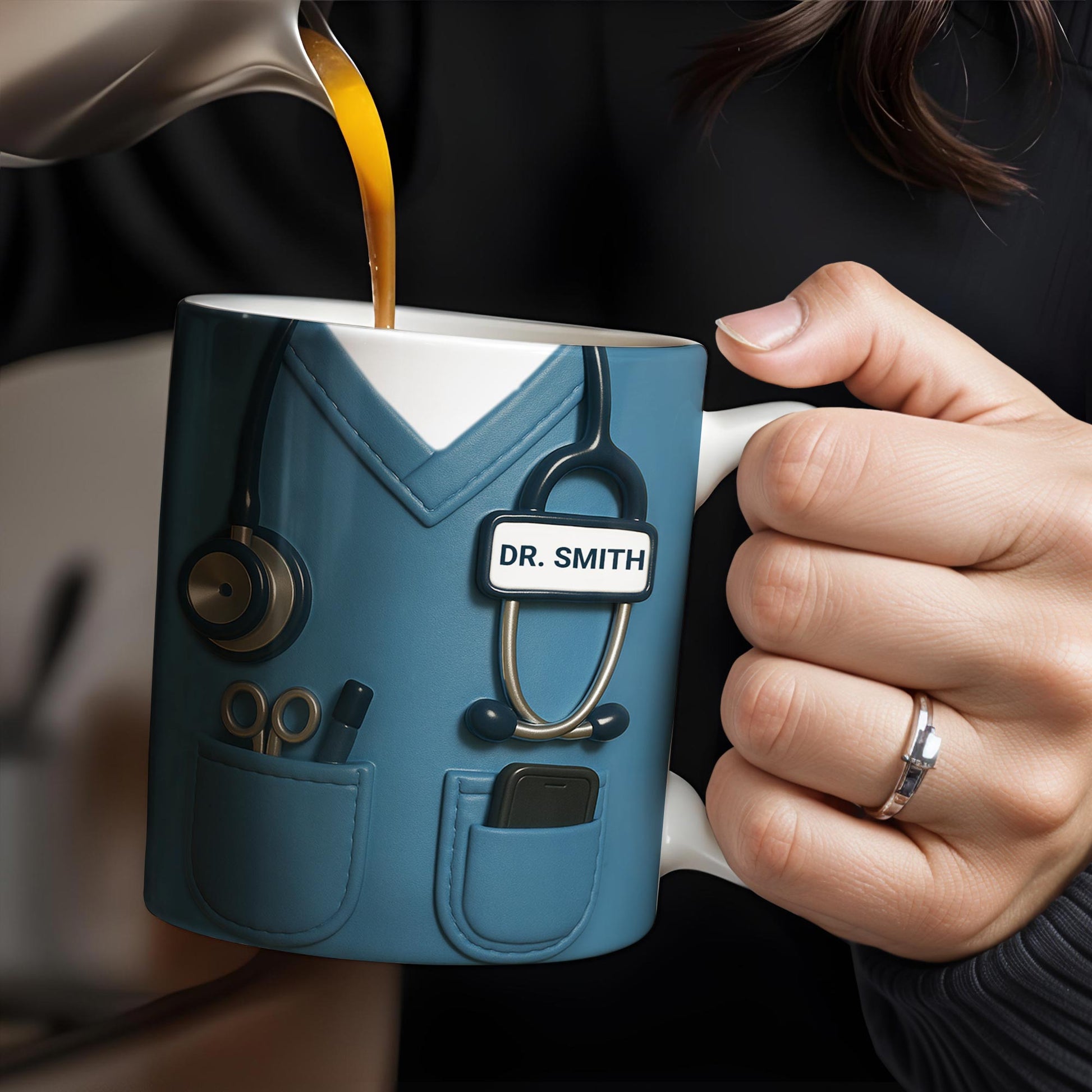 Celebrate Your Favorite Doctor, Stethoscope And Medical Uniform