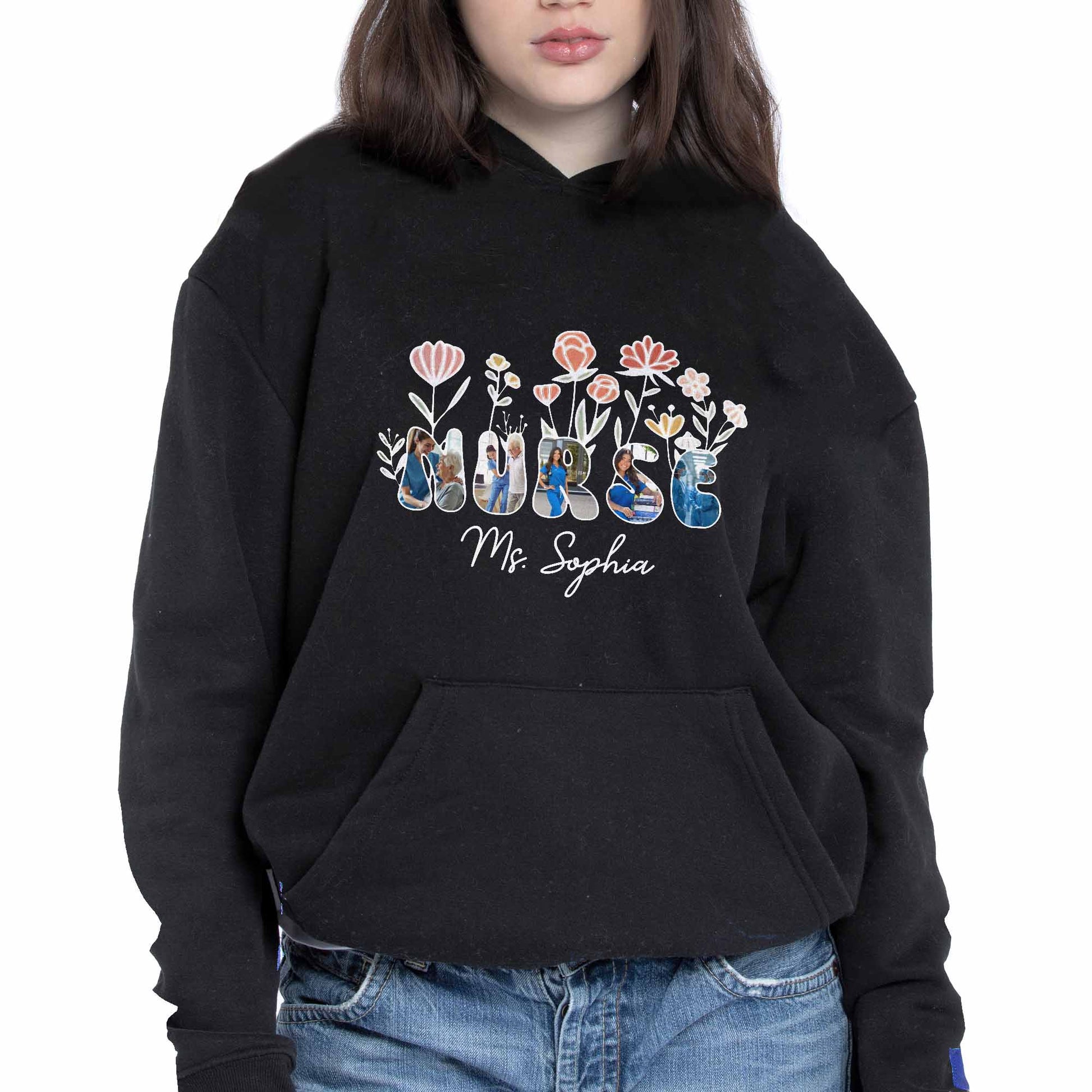 Nurse Life With Beautiful Floral Art