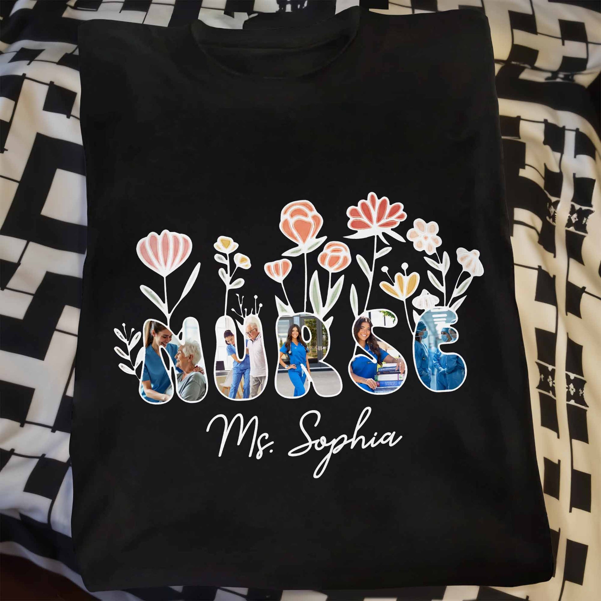 Nurse Life With Beautiful Floral Art