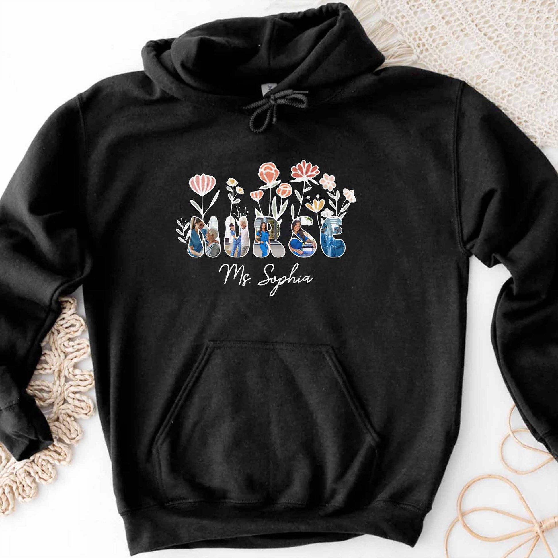 Nurse Life With Beautiful Floral Art