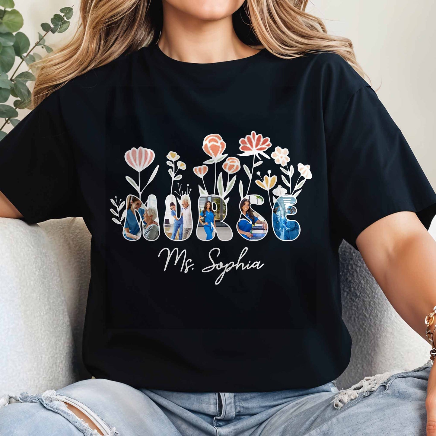 Nurse Life With Beautiful Floral Art