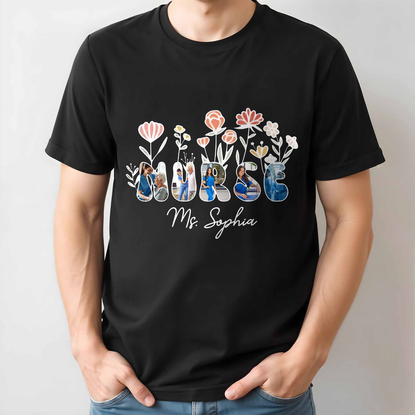 Nurse Life With Beautiful Floral Art