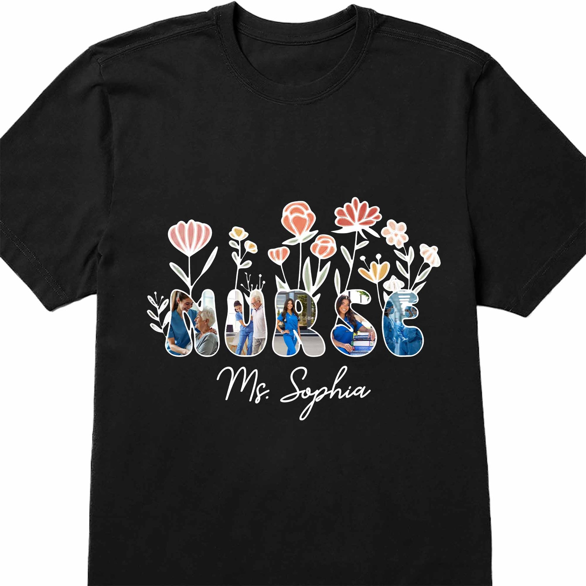 Nurse Life With Beautiful Floral Art