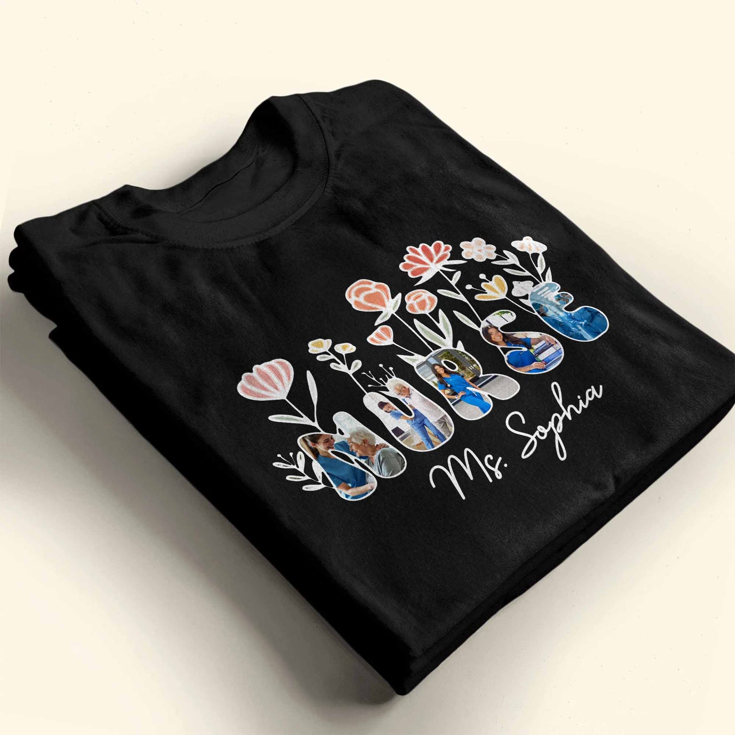 Nurse Life With Beautiful Floral Art