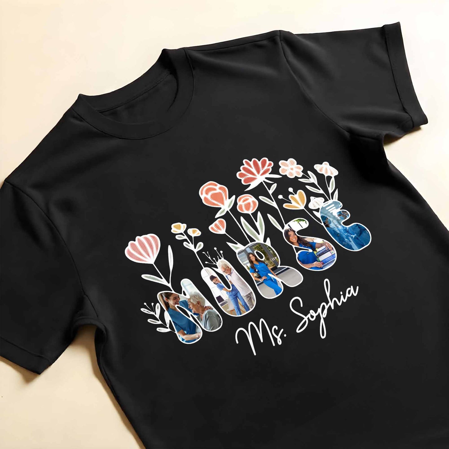 Nurse Life With Beautiful Floral Art