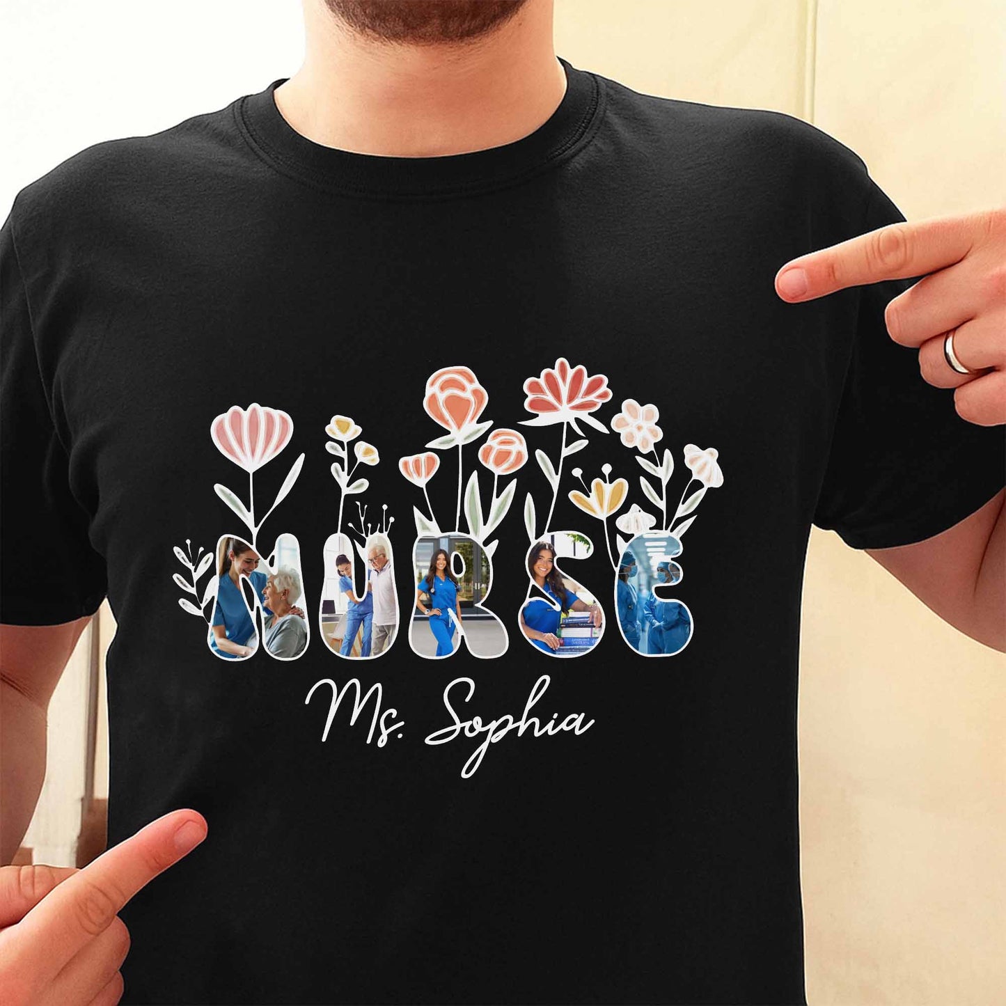 Nurse Life With Beautiful Floral Art