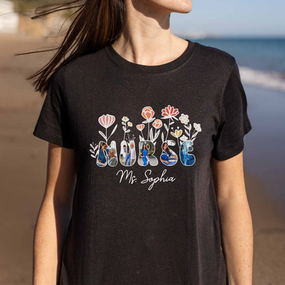 Nurse Life With Beautiful Floral Art