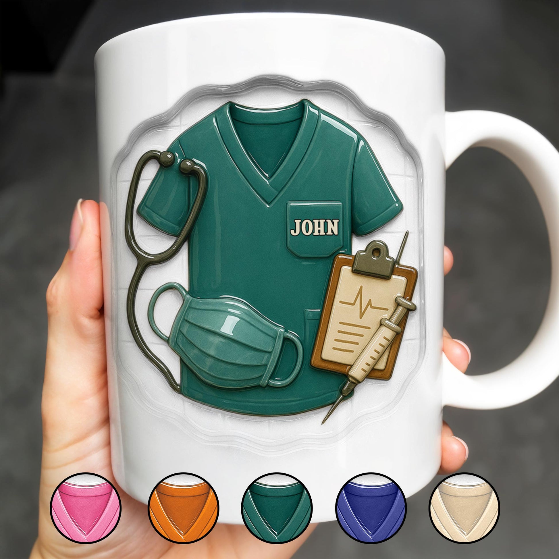Celebrate Your Favorite Healthcare Hero With This Custom Nurse Design