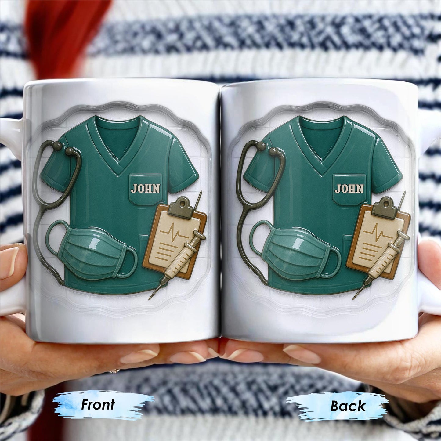 Celebrate Your Favorite Healthcare Hero With This Custom Nurse Design