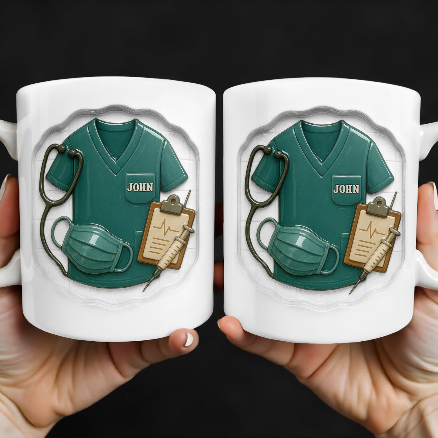 Celebrate Your Favorite Healthcare Hero With This Custom Nurse Design