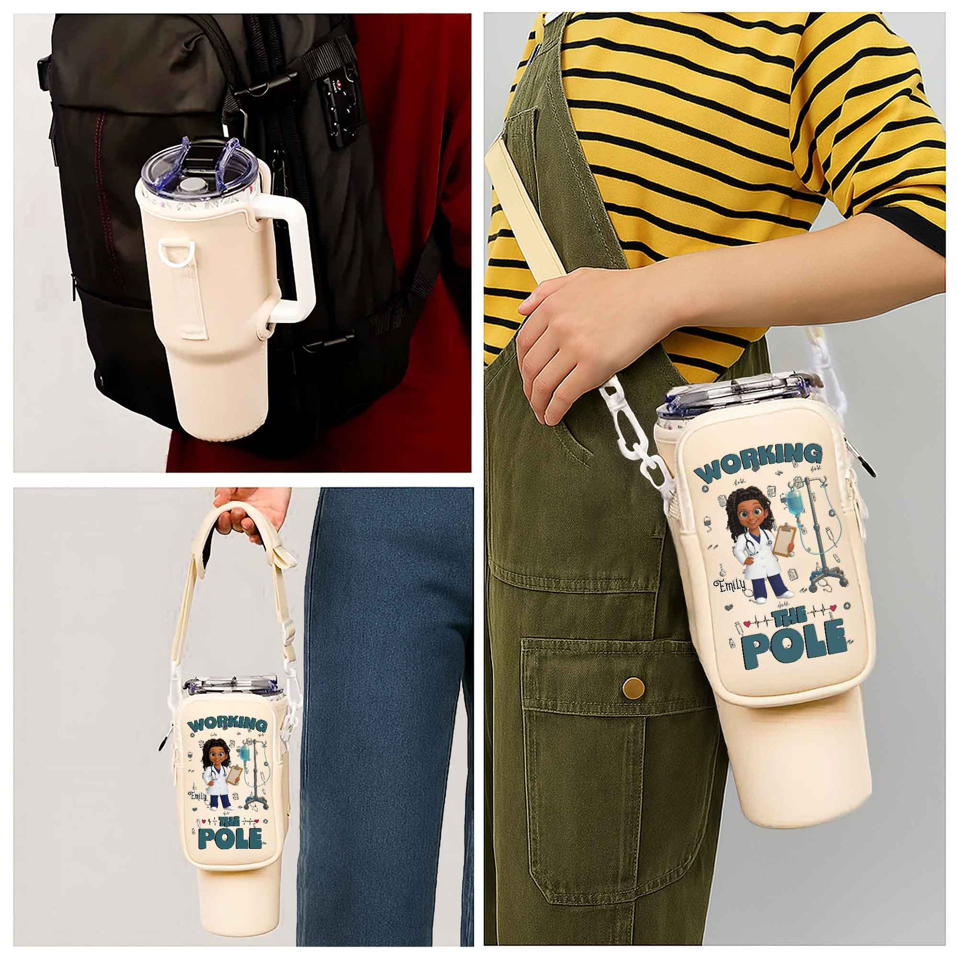 Working The Pole With Medical Professional Design