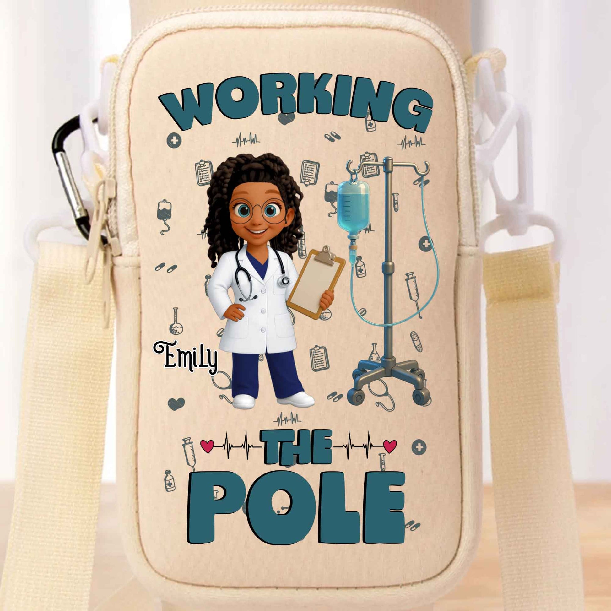 Working The Pole With Medical Professional Design