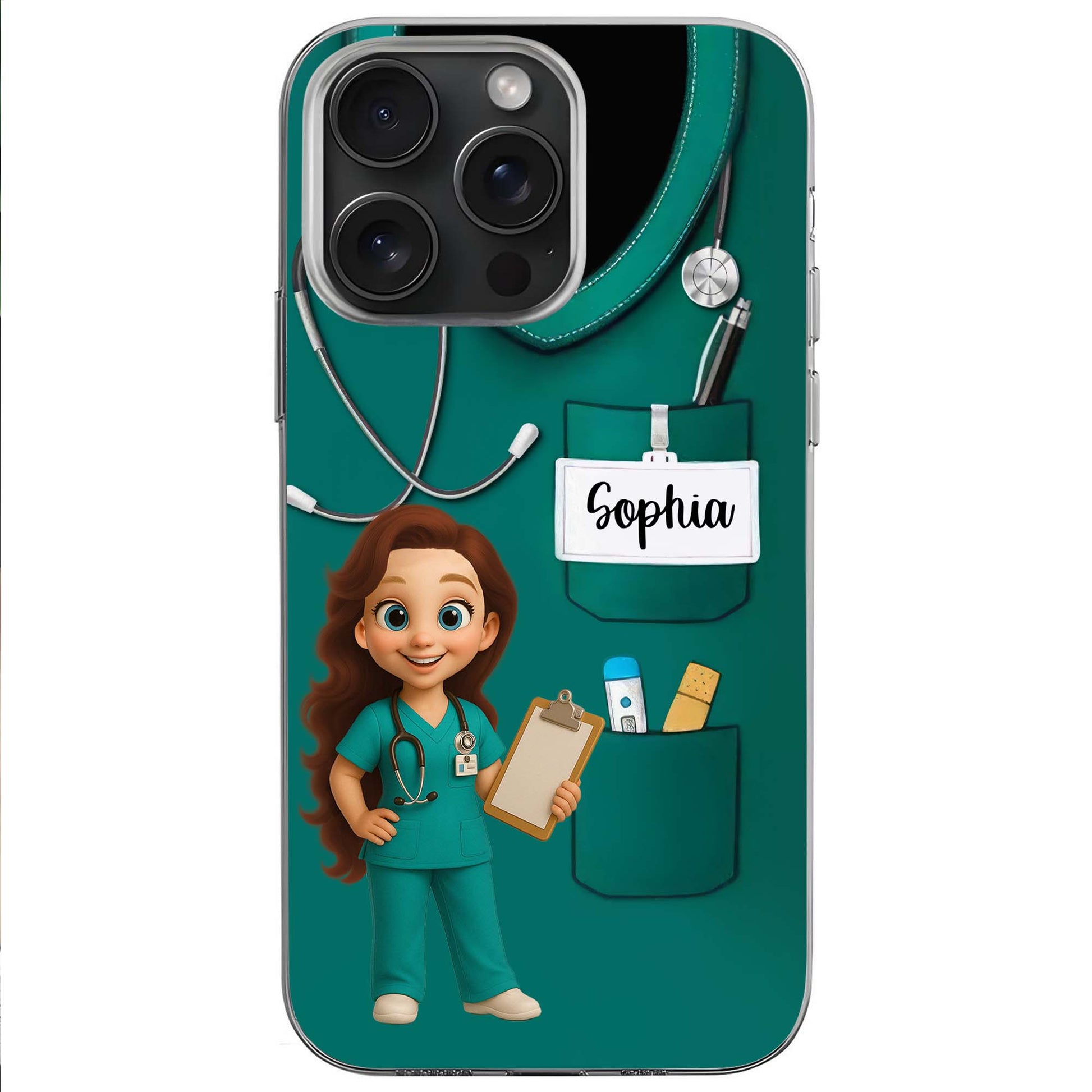 Celebrate Dedication Medical Uniform and Stethoscope Design