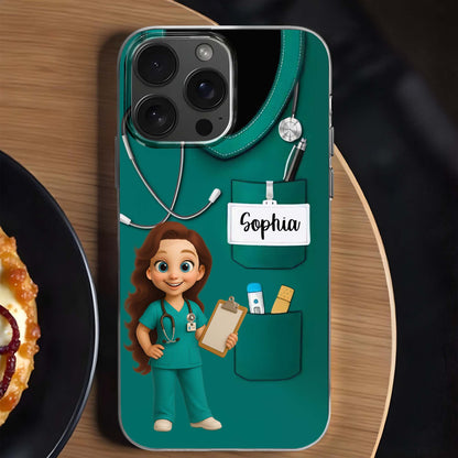 Celebrate Dedication Medical Uniform and Stethoscope Design