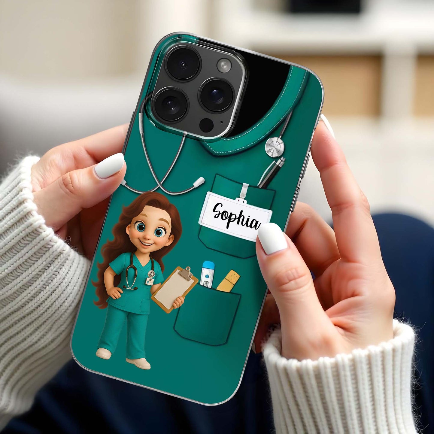 Celebrate Dedication Medical Uniform and Stethoscope Design