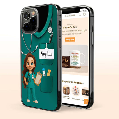 Celebrate Dedication Medical Uniform and Stethoscope Design